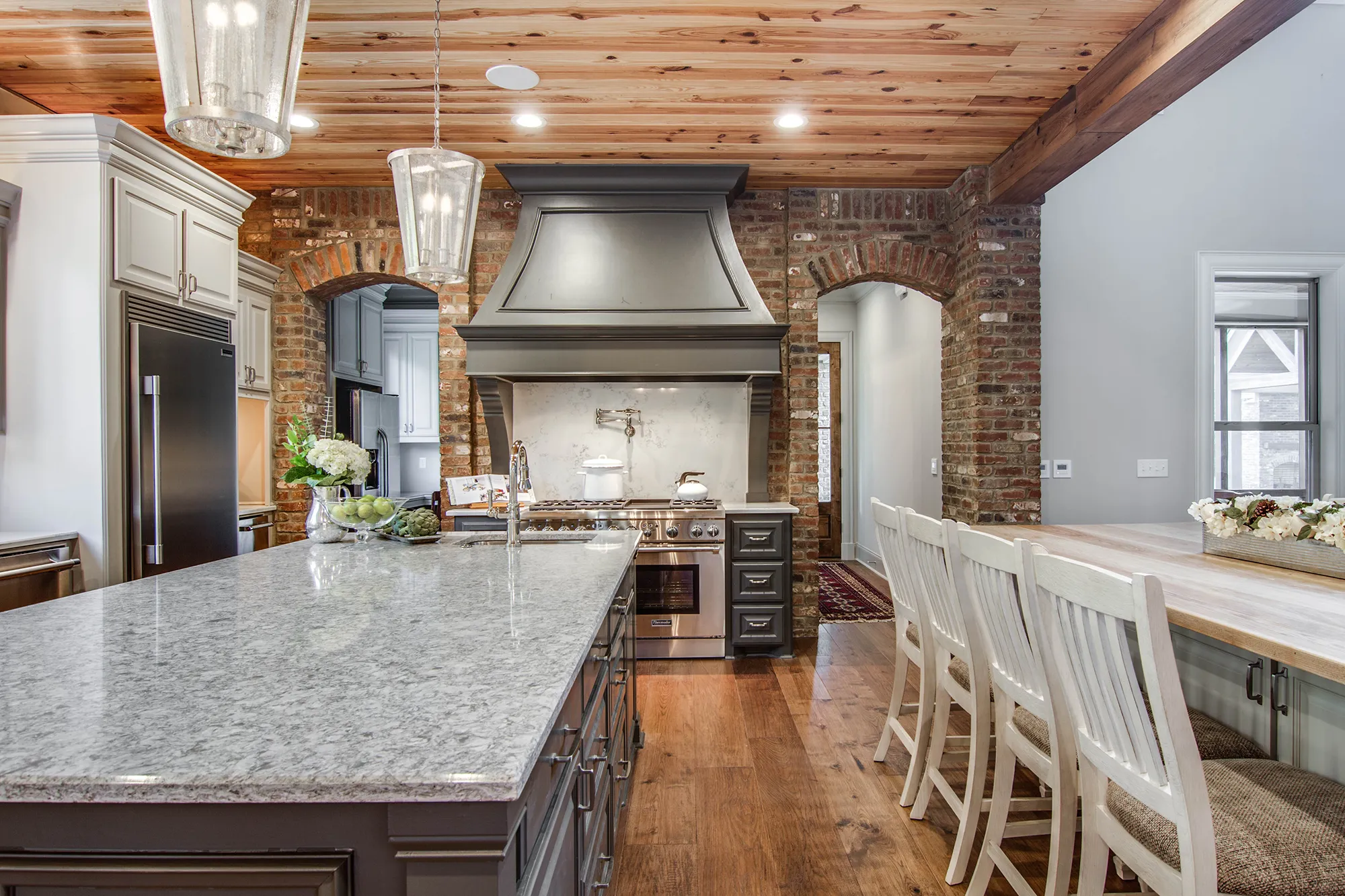 Cherokee Brick custom brick interior